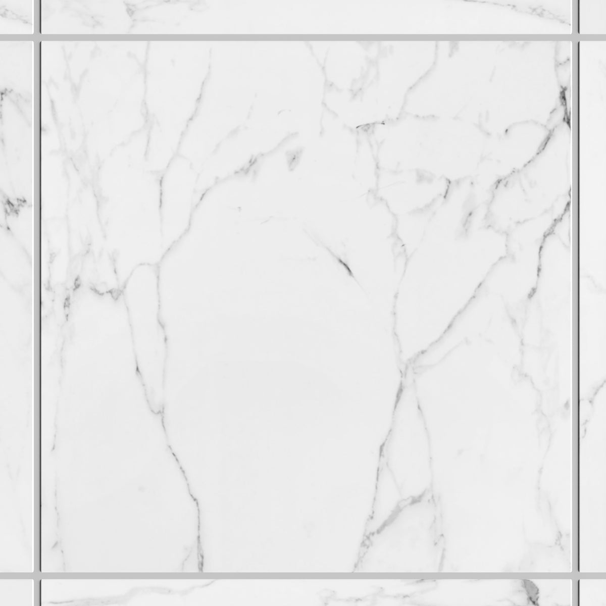 Eterna Carrara 48x48 Polished/Honed Porcelain Tile