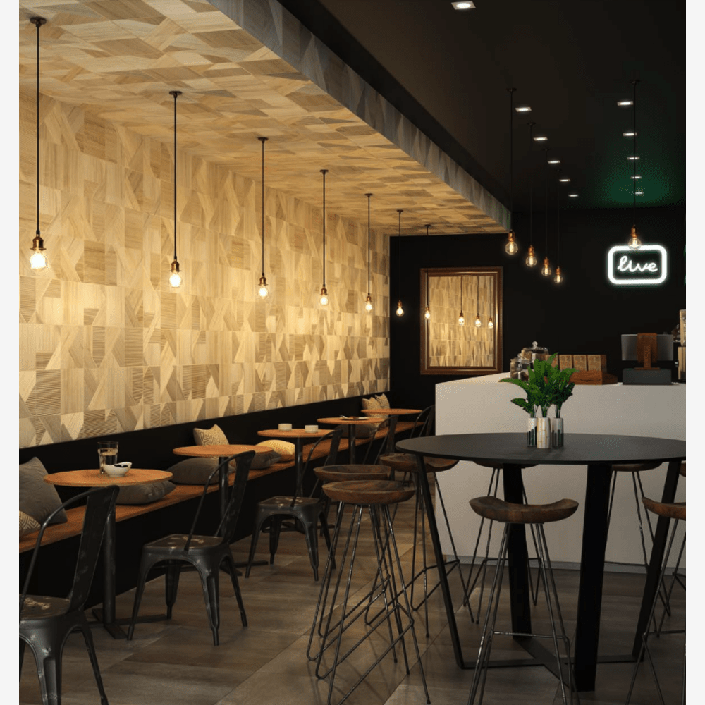 Axis Mix Bamboo 10x10 Ceramic Tile