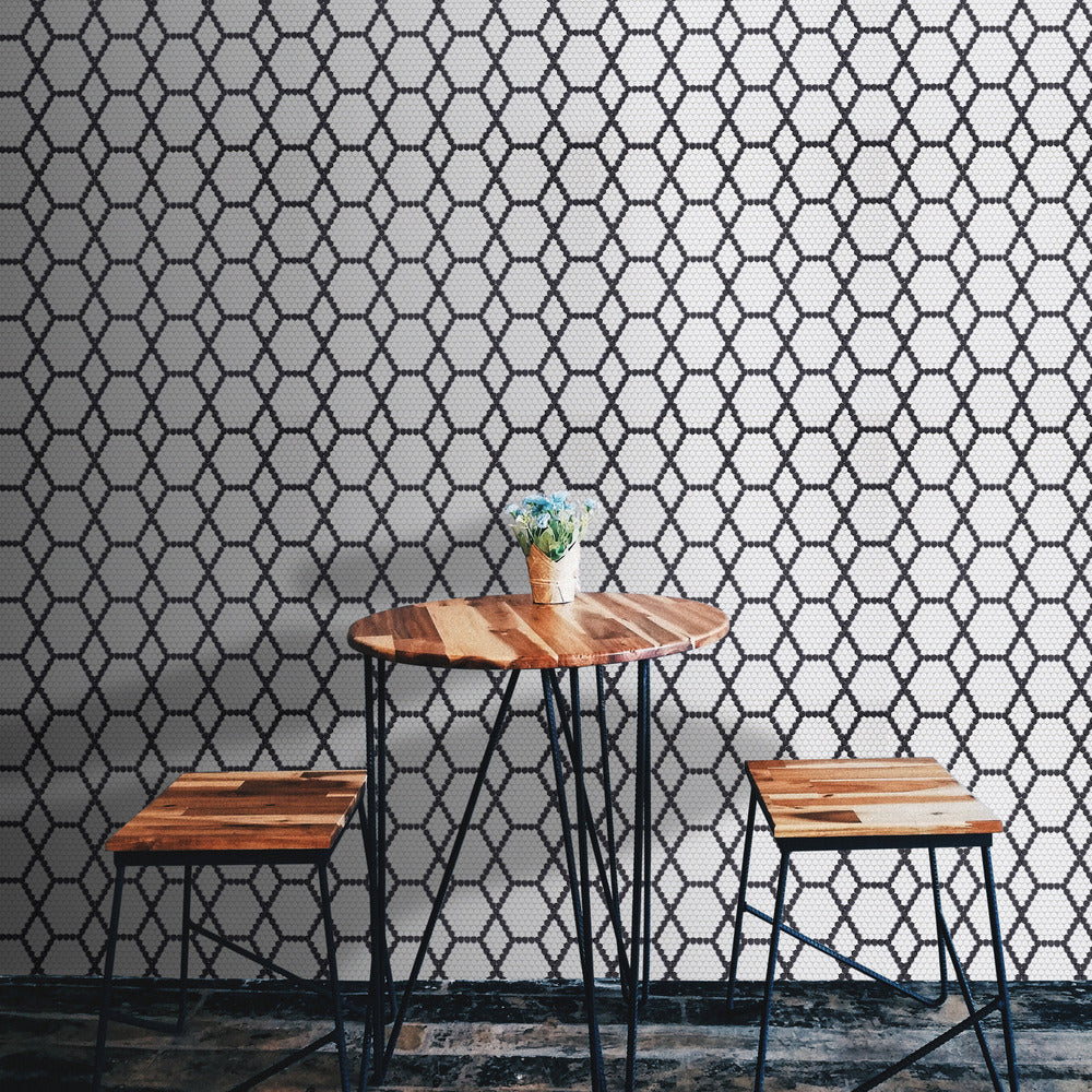 Tulle Country 11-7/16x11-13/16 Glass Tile
