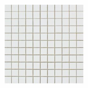 Thassos White 1x1 Marble Mosaic Polished/Honed