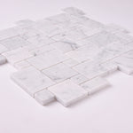 Load image into Gallery viewer, Carrara White Opus Marble Mosaic
