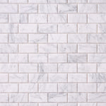 Load image into Gallery viewer, Carrara White Marble 2x4 Beveled Mosaic Polished/Honed
