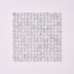 Load image into Gallery viewer, Carrara White 3D Pillow Marble Mosaic
