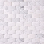 Load image into Gallery viewer, Carrara White 3D Cladding Marble Mosaic
