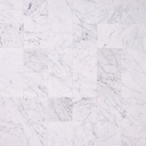 Carrara White 4x4 Marble Tile