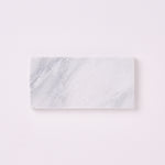 Load image into Gallery viewer, Carrara White Marble 3x6 Tumbled Tile
