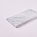 Load image into Gallery viewer, Carrara White Marble 3x6 Tumbled Tile
