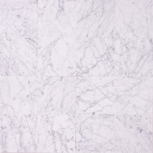 Carrara White 6x6 Marble Tile