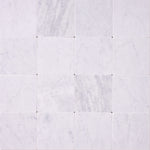 Load image into Gallery viewer, Carrara White Marble 6x6 Tumbled Tile
