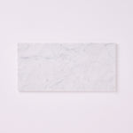 Load image into Gallery viewer, Carrara White Marble 6x12 Subway Tile Polished/Honed
