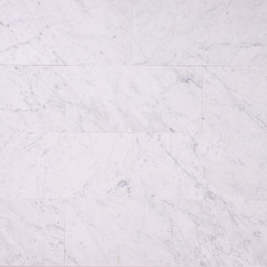 Carrara White Marble 6x12 Subway Tile Polished/Honed