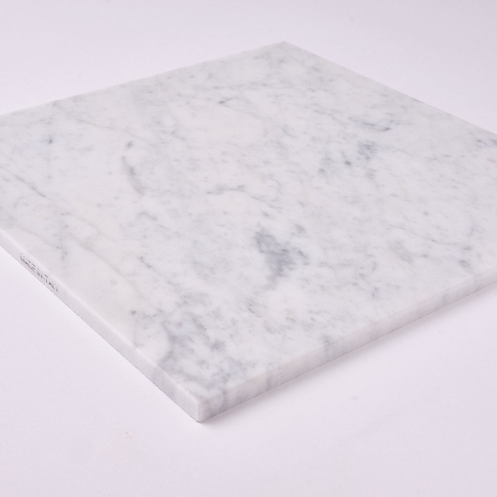 Carrara White 12x12 Marble Field Tile Polished/Honed