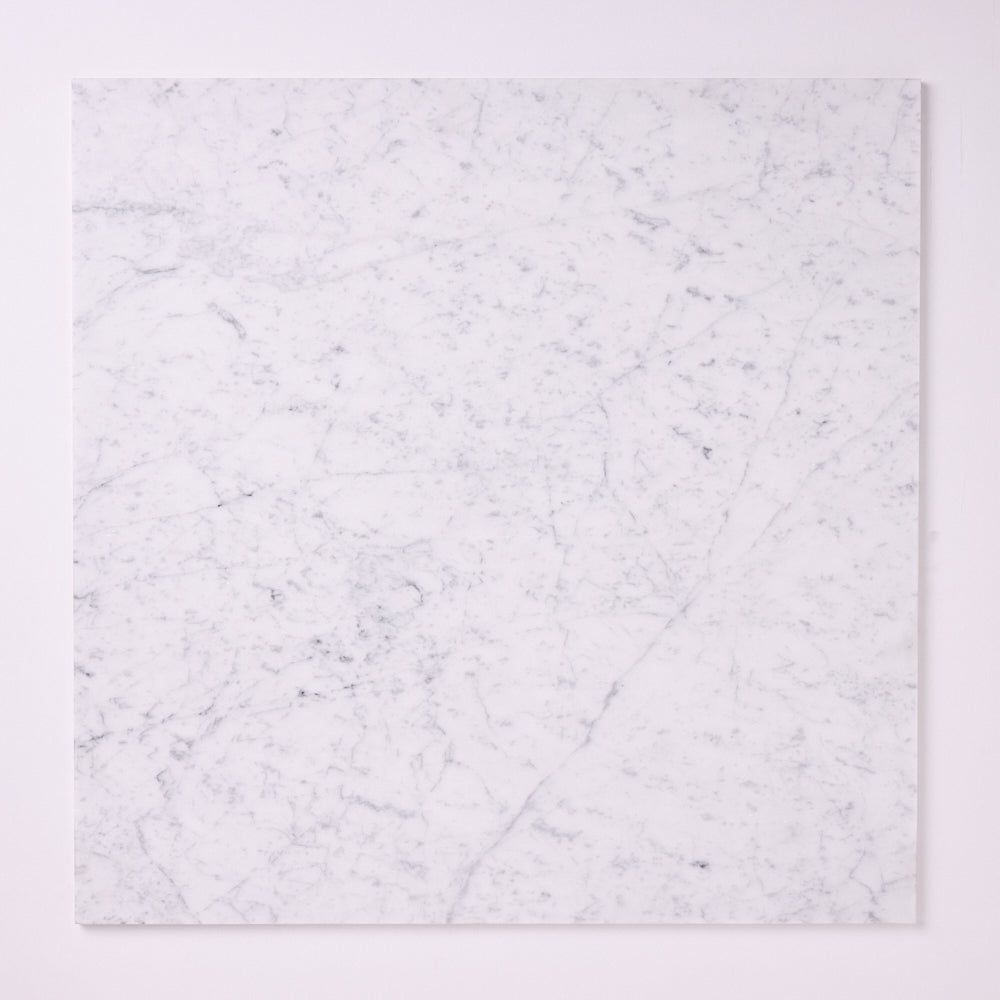 Carrara White 24x24 Marble Tile