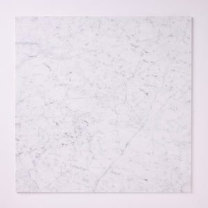 Carrara White 24x24 Marble Tile