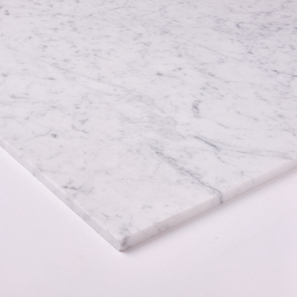 Carrara White 24×24 Polished/Honed Marble Tile