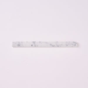 Carrara White Marble Quarter Round Trim