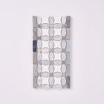 Load image into Gallery viewer, Florita Thassos + White Carrara + Blue Marble Border
