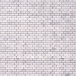 Load image into Gallery viewer, Carrara  White Marble  Baby Brick Mosaic Polished/Honed
