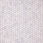 Load image into Gallery viewer, Carrara White Hexagon  1&quot; Mosaic Polished/Honed
