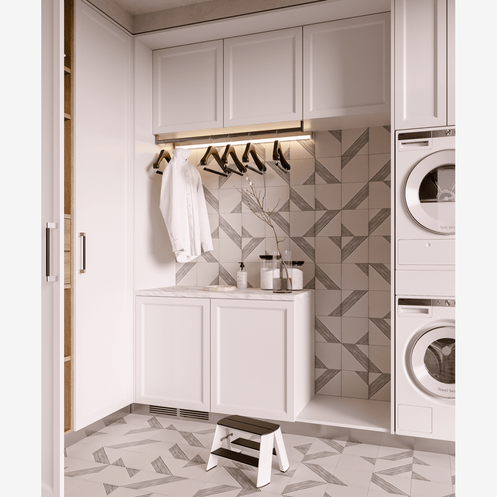 Belize White Diamond 8x8 Porcelain Tile