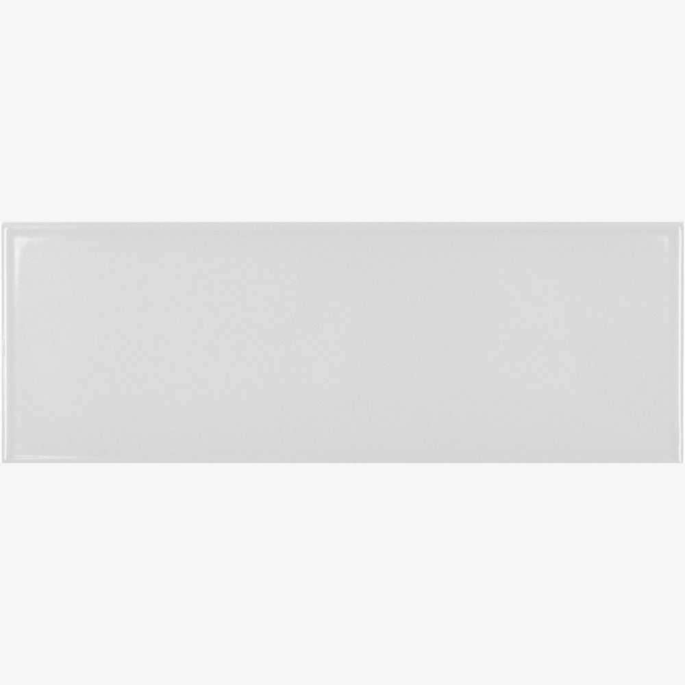 Timeless White Ice 4x12 Bright Ceramic Tile