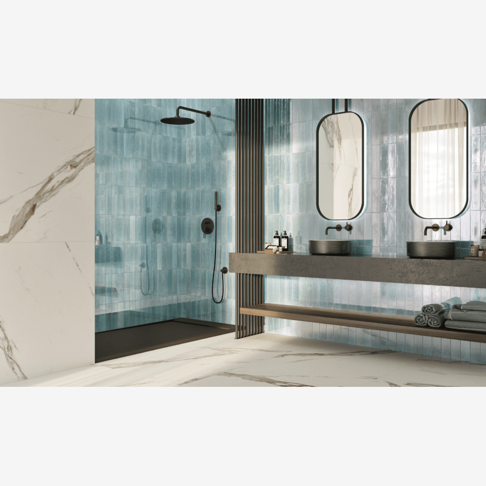 Agadir Agua 2.8×11 Bright Ceramic Tile