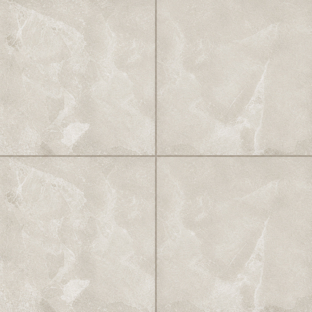 Alvion Arena 48x48 Porcelain Tile Matte — close-up of four equal square tiles