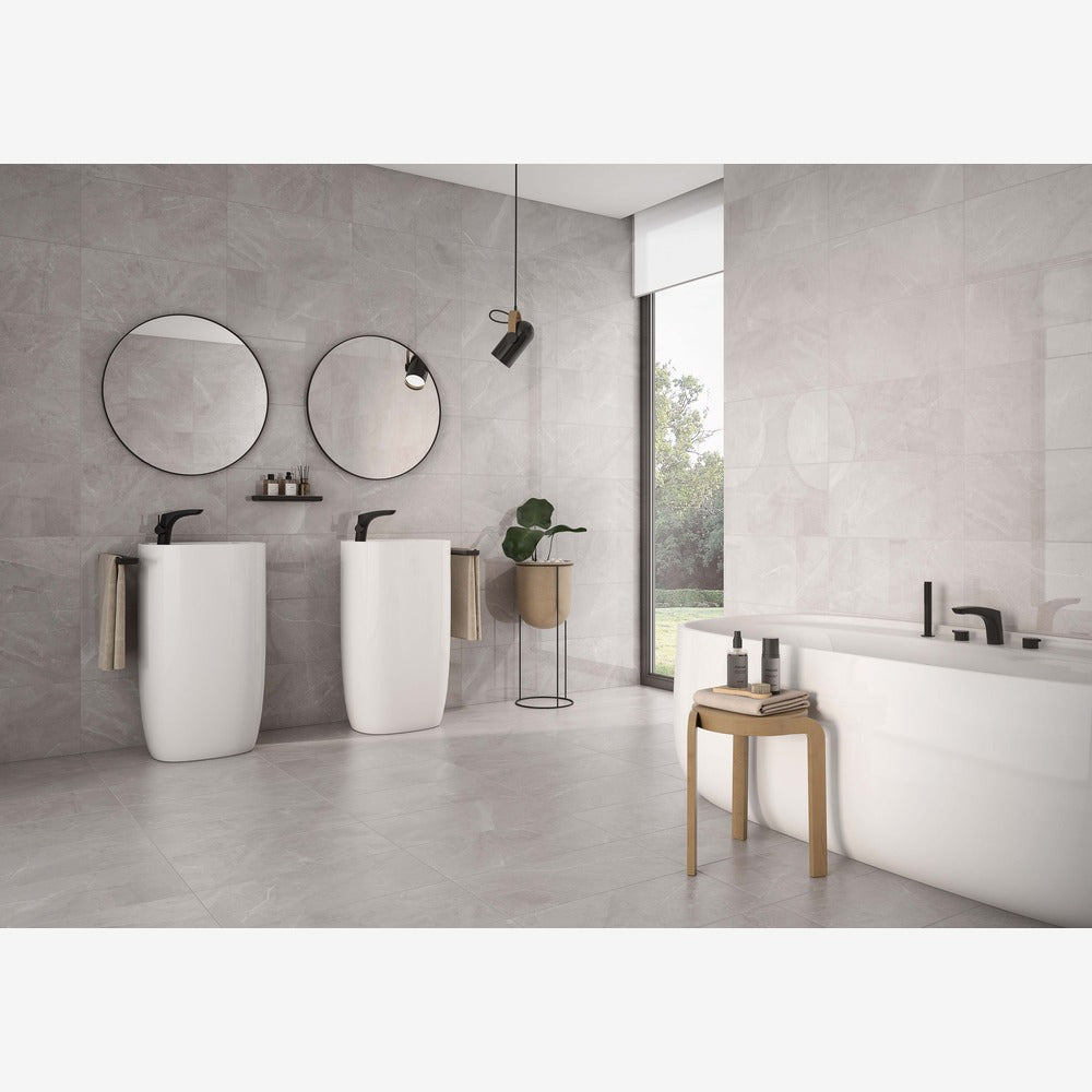 Lustre Mist 24x48 R Porcelain Tile Polished/Matte