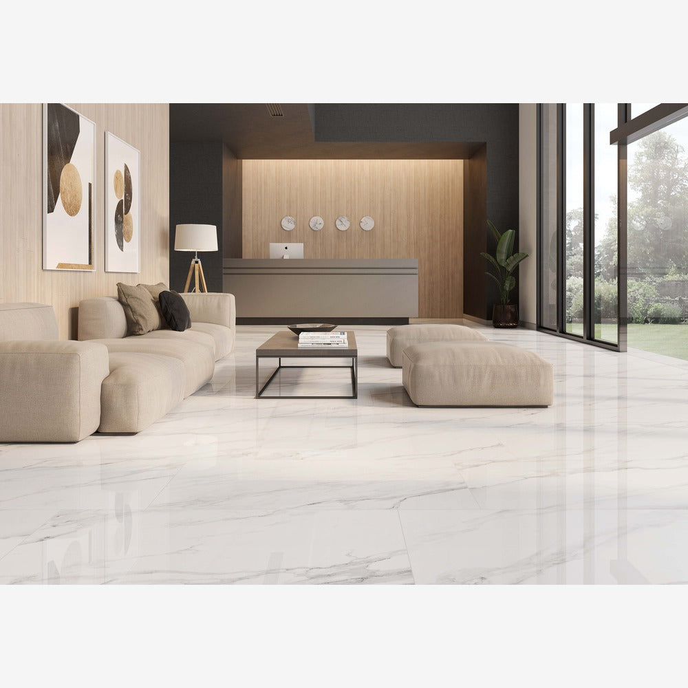 Lustre Cloud 12x24 R Porcelain Tile Polished/Matte