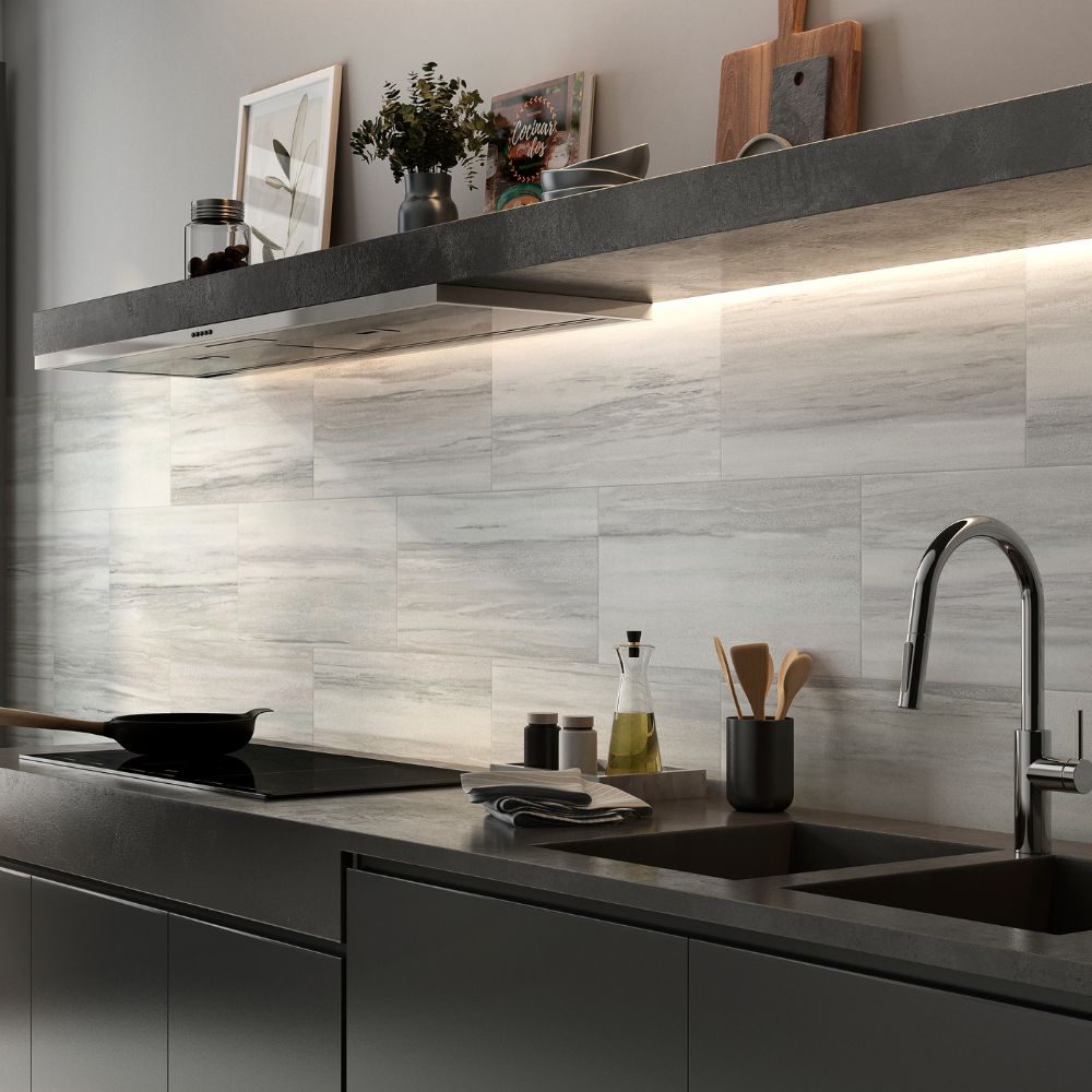 Vella Gray 24x48 Porcelain Tile