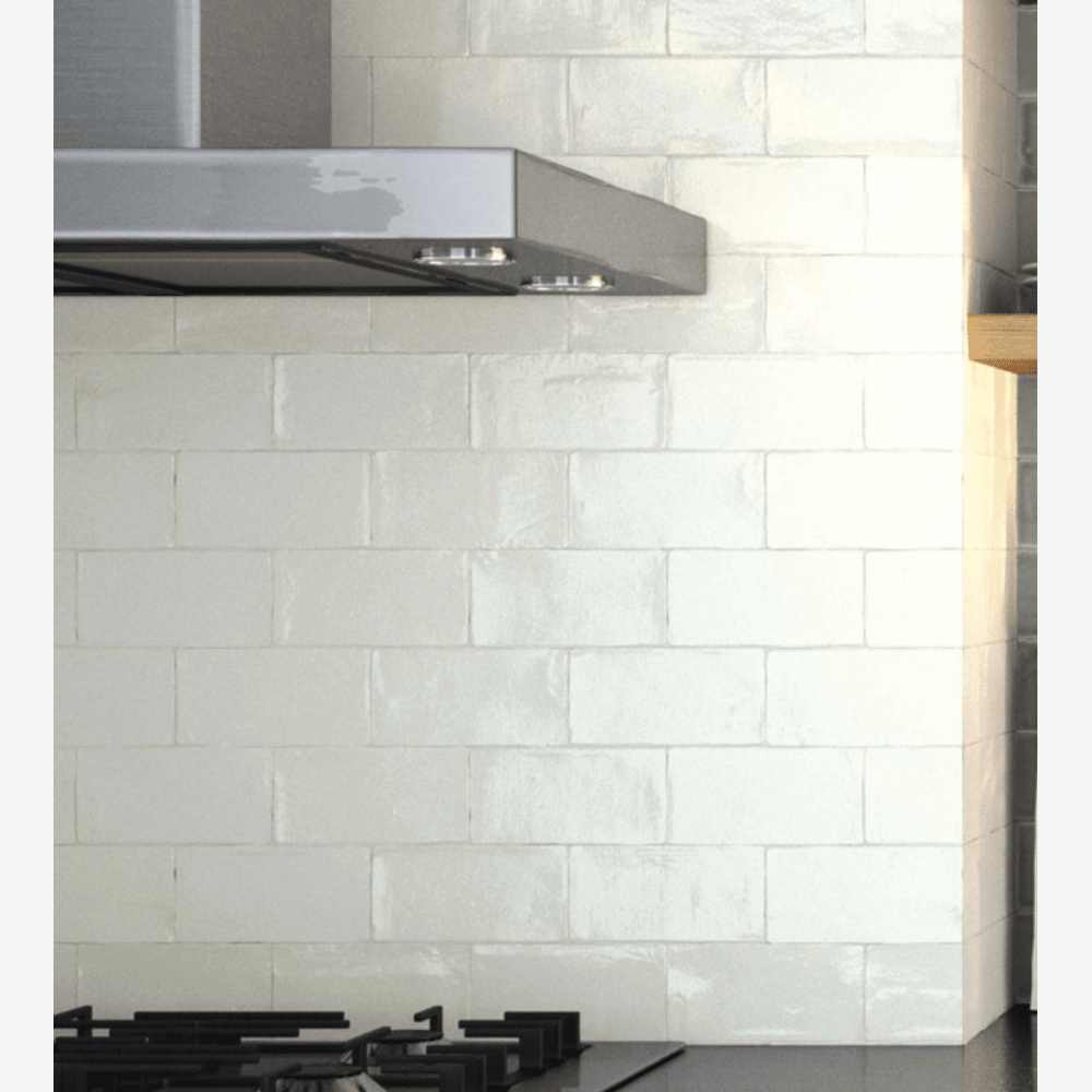 Atelier White 3x5.9 Ceramic Tile Glossy