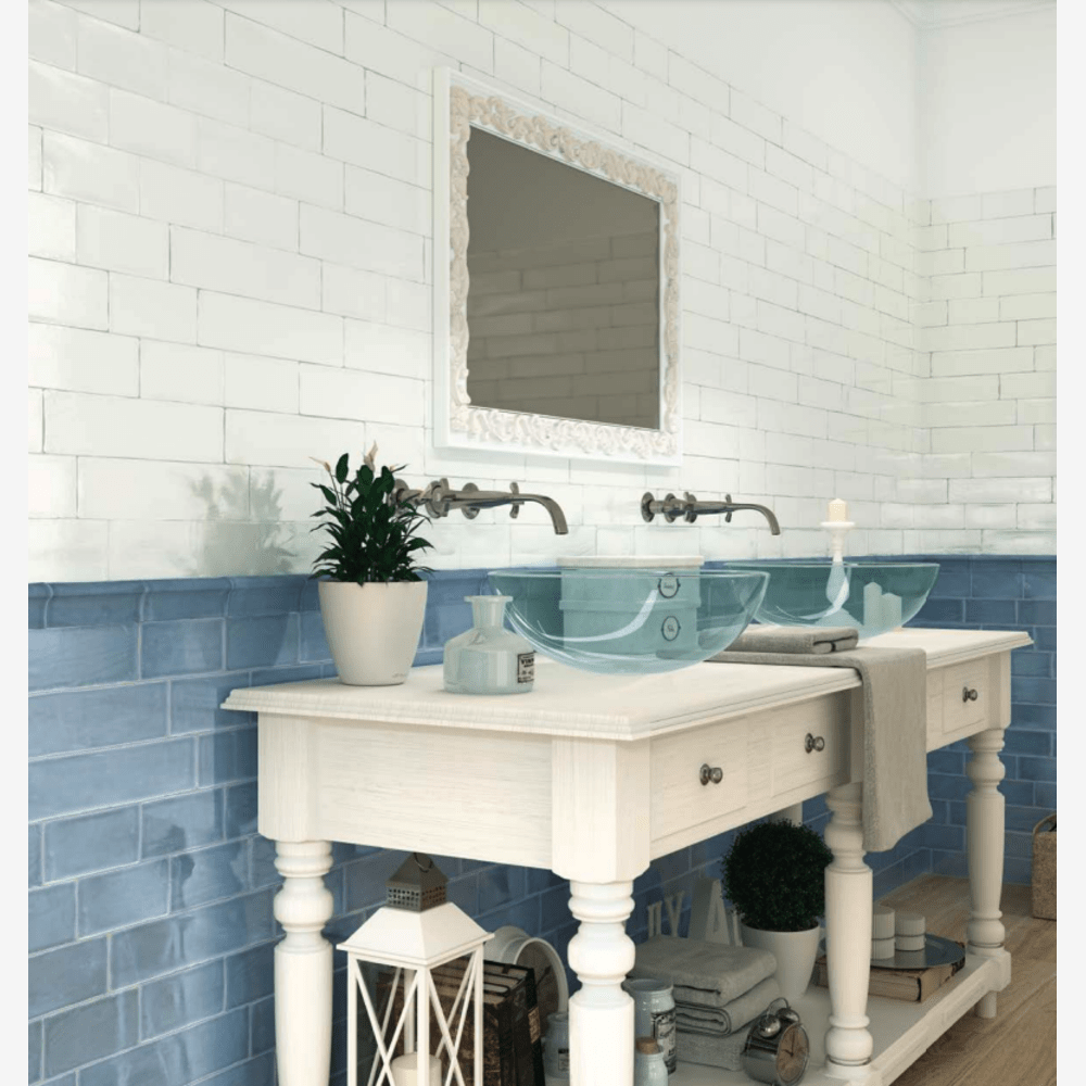 Artoir White 3x11.8 Ceramic Tile Glossy