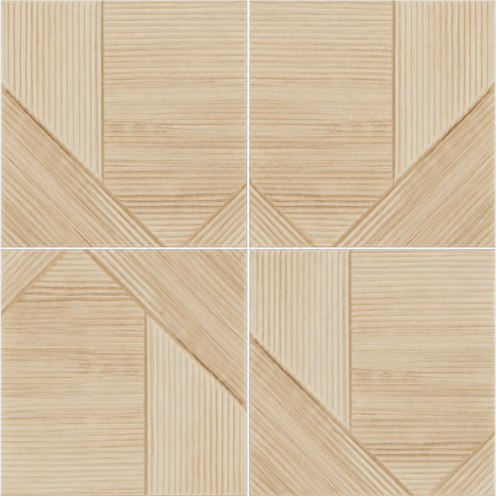 Axis Mix Bamboo 10x10 Ceramic Tile — closeup