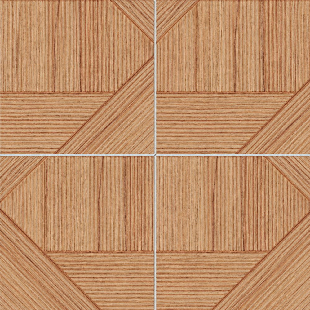 Axis Mix Teak 10x10 Ceramic Tile — closeup