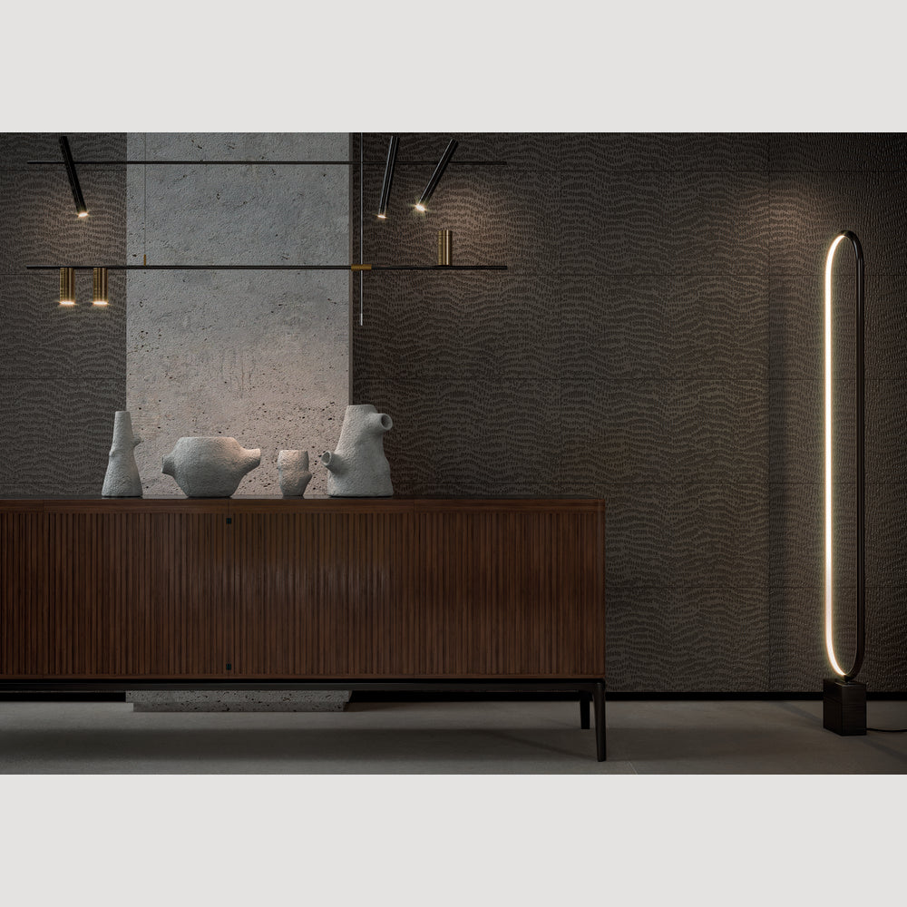 Chisel Steel 12x24 Matte Porcelain Tile