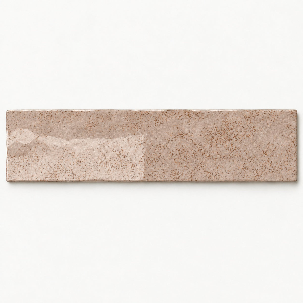 Cerelia moka 3x12 ceramic tile — studio tile visualization