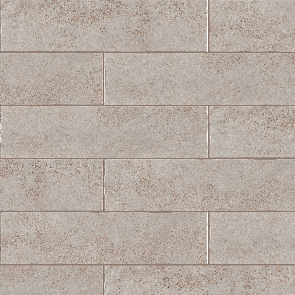 Cerelia Silver 3x12 Ceramic Tile close-up