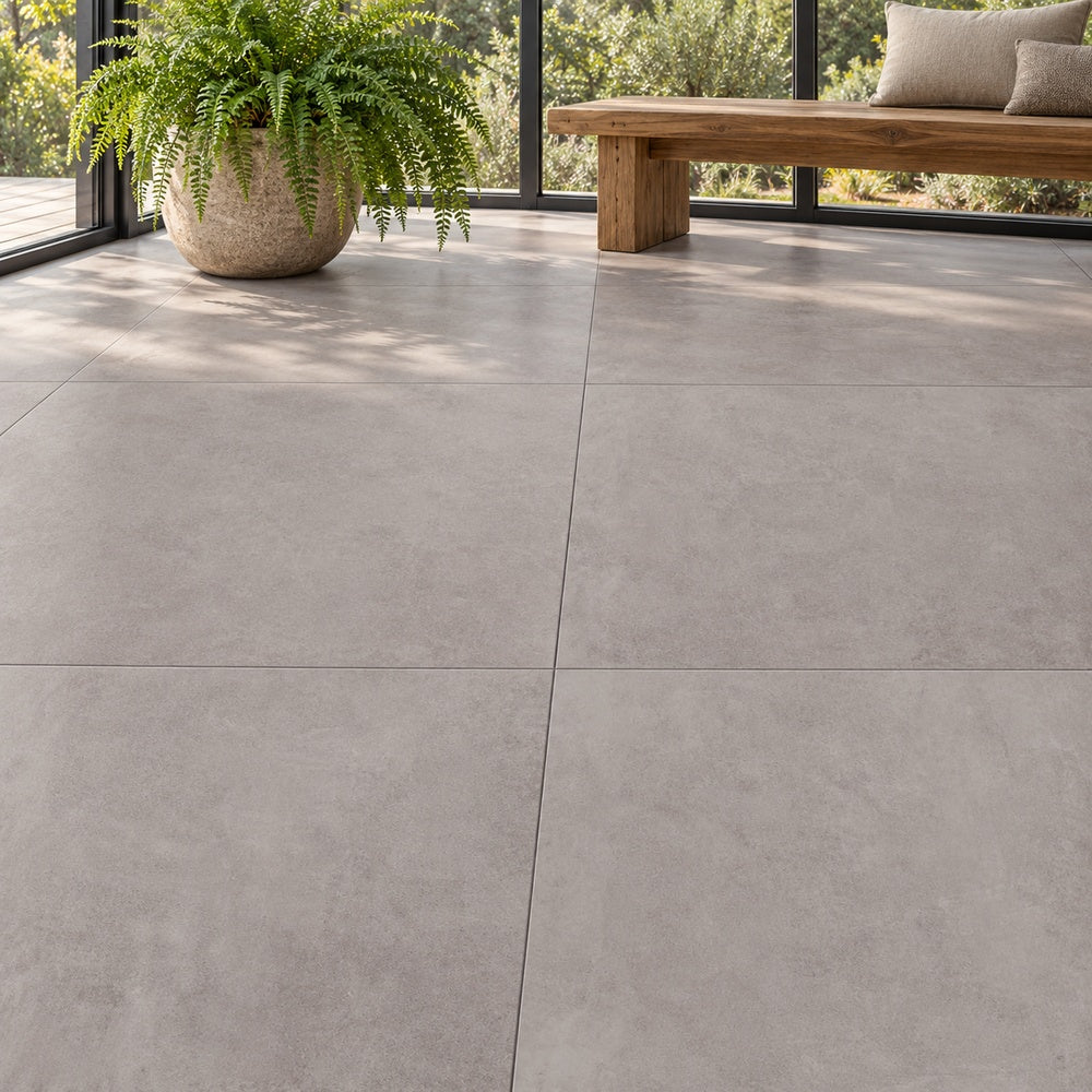 Eterna Urban Pearl 48x48 ABS Porcelain Tile — generated installation scene