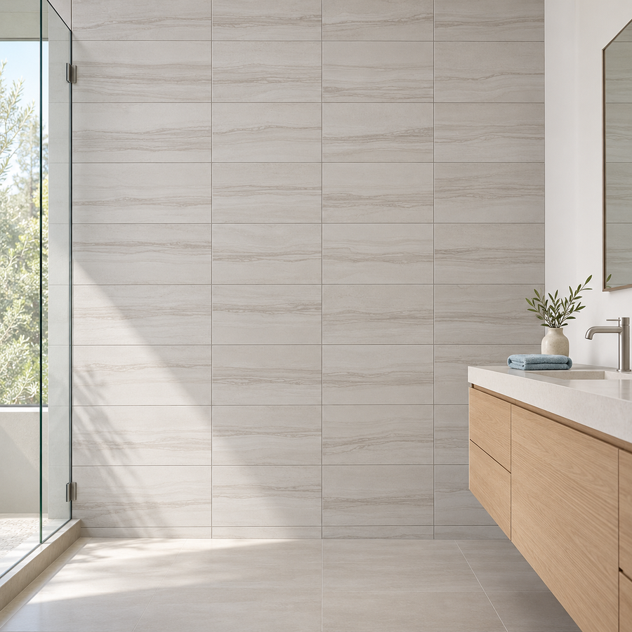 Flamen Crema 12x24 Matte Porcelain Tile