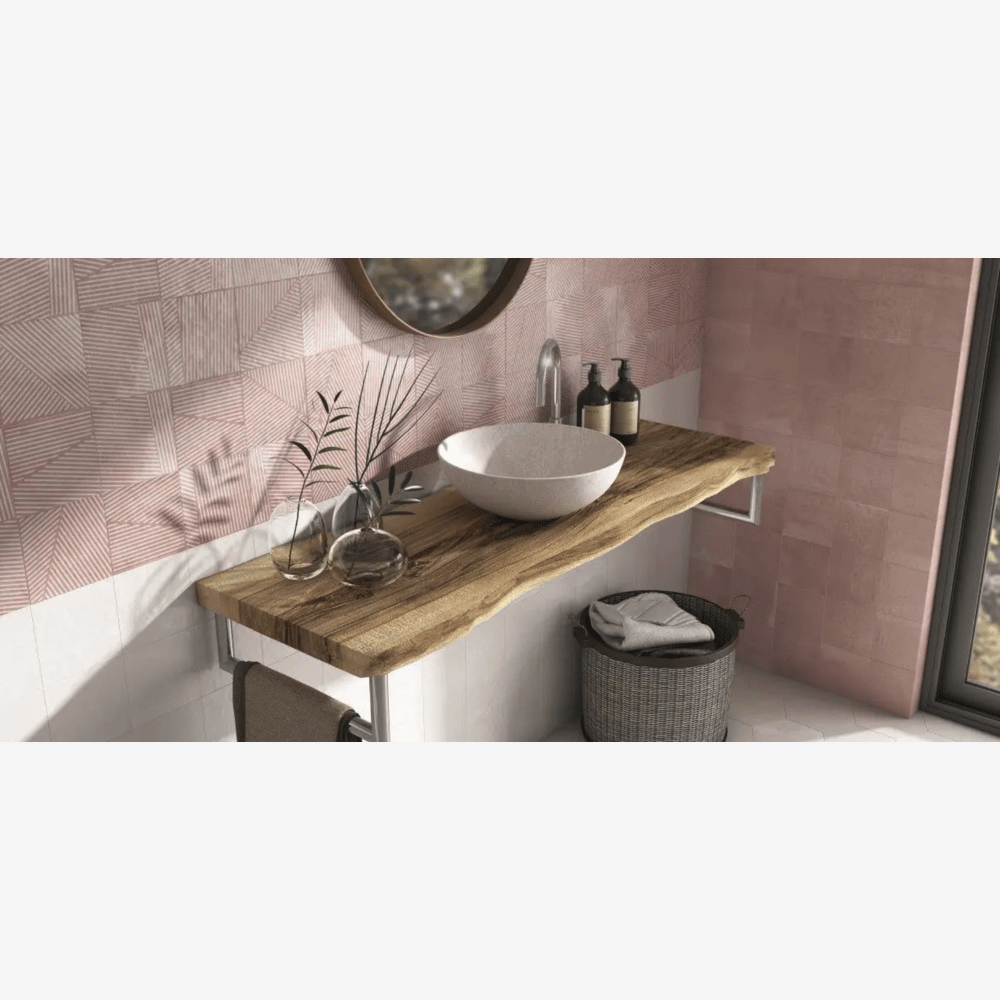 Valewyn Flamingo 5.8x5.8 Ceramic Tile Glossy
