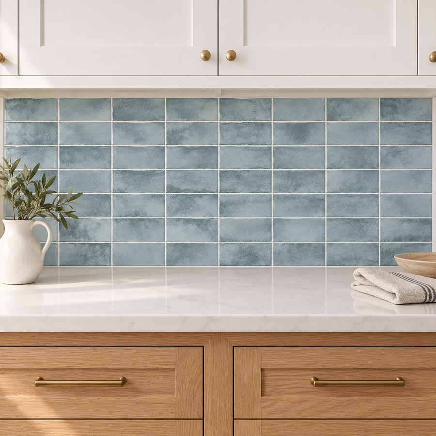 Genesis Aqua 3x6 BG Ceramic Tile