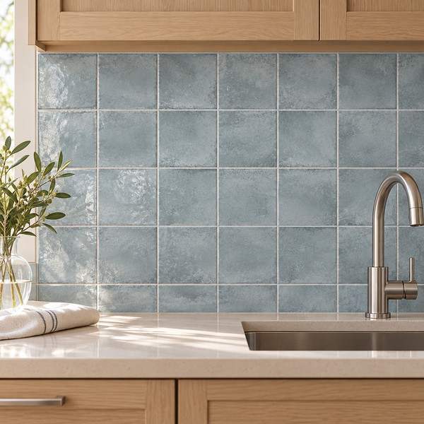 Genesis Aqua 4x4 BG Ceramic Tile