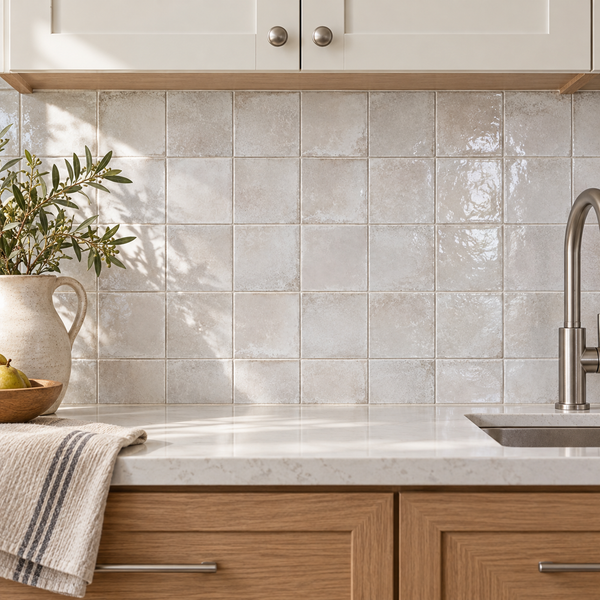 Genesis Cloud 4x4 BG Ceramic Tile