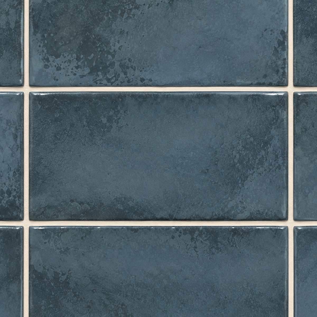Genesis marine 3x6 ceramic tile — glaze detail