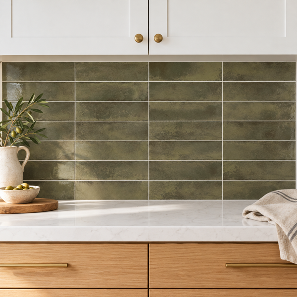 Genesis Moss 3x12 BG Ceramic Tile