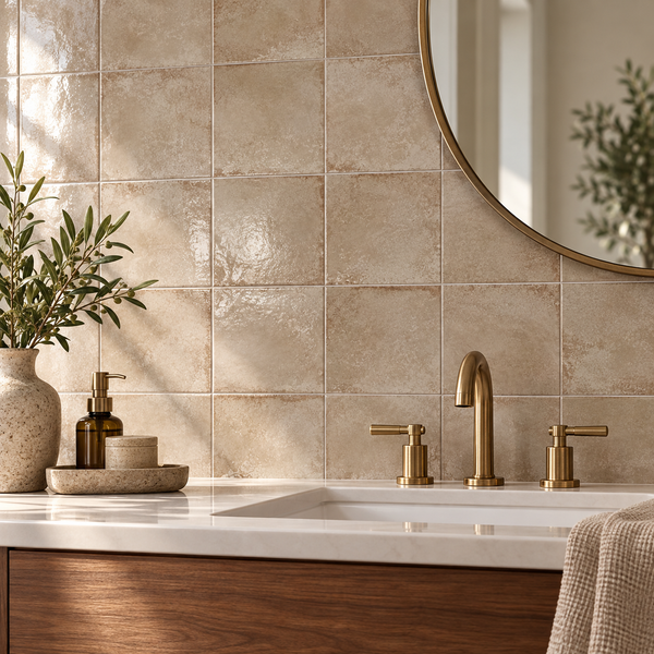 Genesis Sandstone 4x4 BG Ceramic Tile