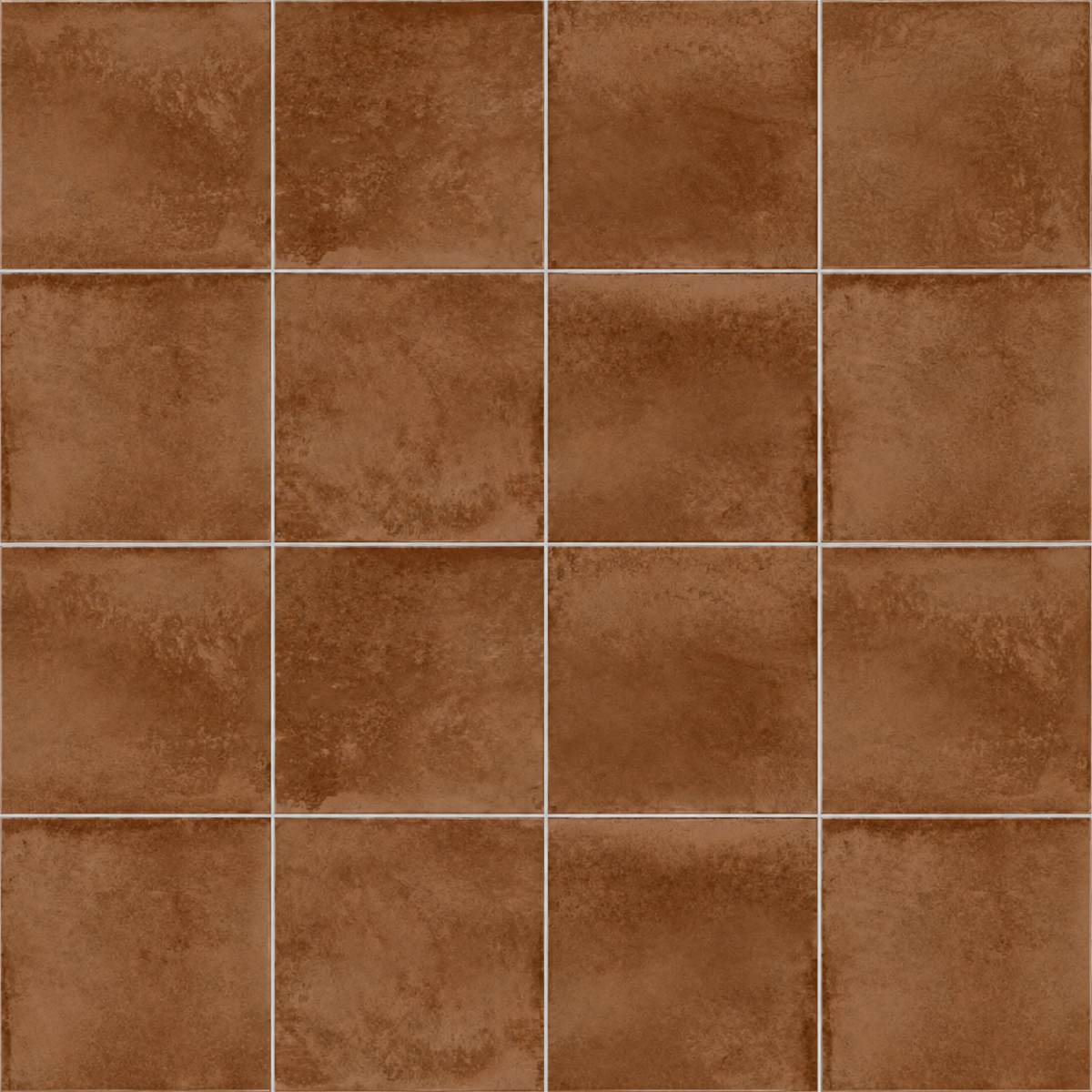 Genesis sunset 4x4 glossy ceramic wall tile — AI-generated pattern visualization