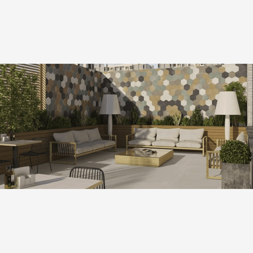 Valewyn Gray 5.8x5.8 Ceramic Tile Matte