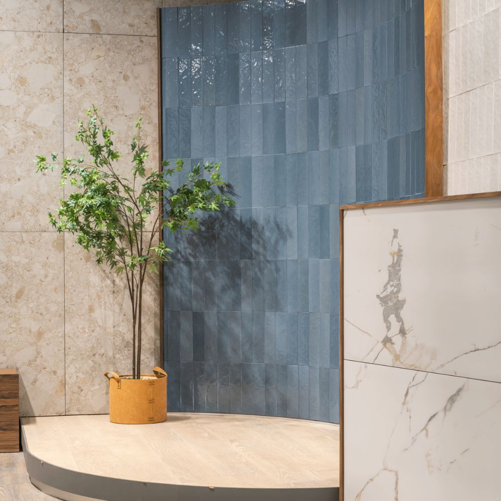 Camden Azul 3x12 Ceramic Tile Glossy