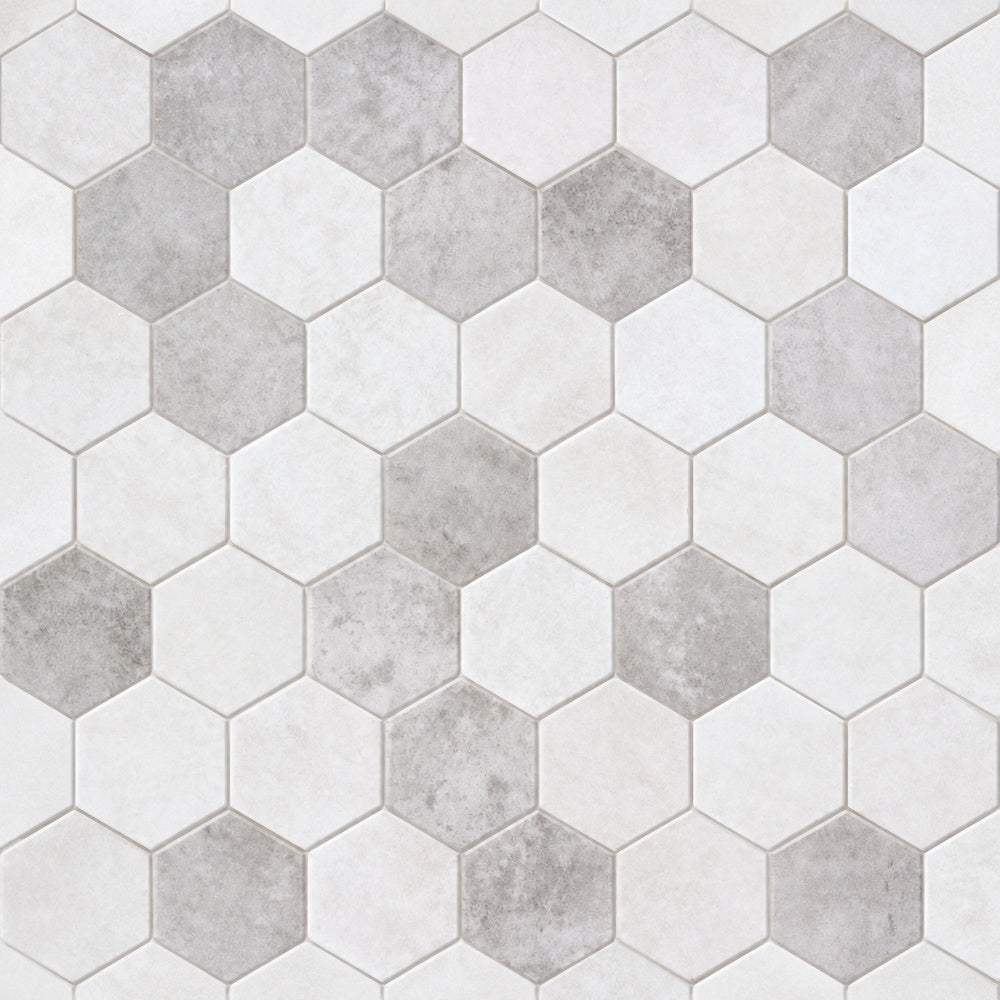 Hexalux Zelik XL Helsinki 11.25x11.25 Mosaic Tile close-up